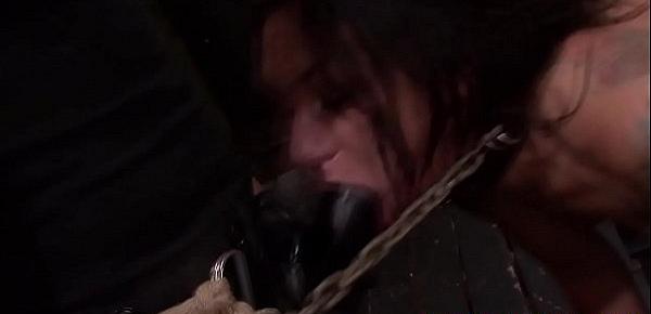 Bdsm domina strapon slave